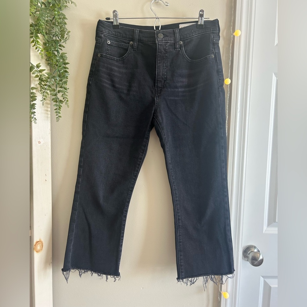 Gap Women’s Black Jeans - Kick Fit High Rise size 8P